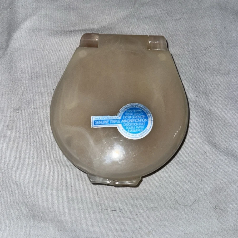 Vintage Prestige by Celebrity Double Travel Mirror West Germany‎